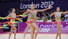 Russia gold in rhythmic gymnastics team final