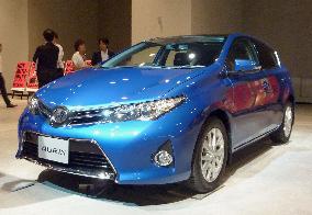 Toyota's remodeled Auris