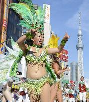 Samba carnival in Asakusa