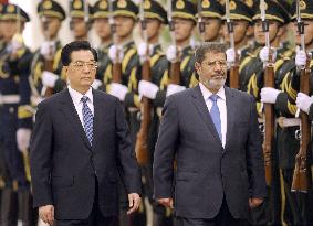 Egyptian President Morsi visits China