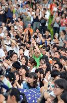 H.K. people protest national education