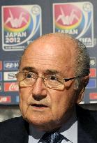 FIFA President Blatter in Japan