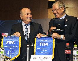 FIFA President Blatter in Japan