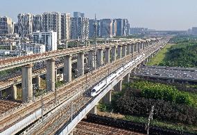 CHINA-CHONGQING-ZHENGZHOU-RAILWAY-FULL OPERATION (CN)