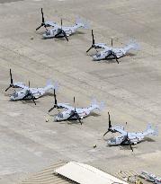 U.S. Ospreys in Japan