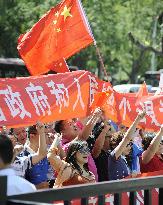 Anti-Japan demonstrations in Beijing