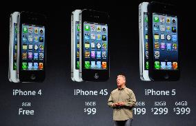 Apple introduces iPhone 5