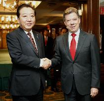 Noda, Santos meet in N.Y.