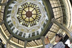 Red-brick Tokyo Station building reopens