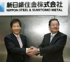 Nippon Steel, Sumitomo Metal merge
