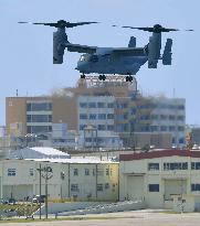 Ospreys deployed to Okinawa