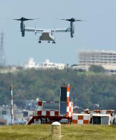 Ospreys deployed to Okinawa