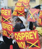 Ospreys deployed in Okinawa