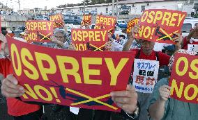 Ospreys deployed in Okinawa