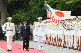 Malaysia royal couple in Japan