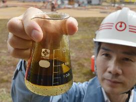 Japan shale oil extraction