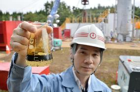 Japan shale oil extraction