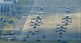 Osprey aircraft in Okinawa