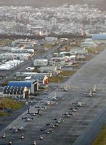 Osprey aircraft in Okinawa