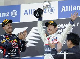 Kobayashi 3rd in Japanese GP