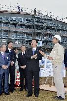 Noda visits Fukushima