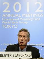 IMF, World Bank begin annual meetings in Tokyo