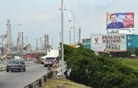 Venezuala oil refinery