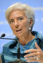 IMF chief Lagarde in Japan