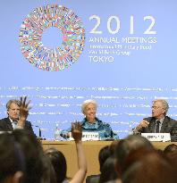 IMF chief Lagarde in Japan