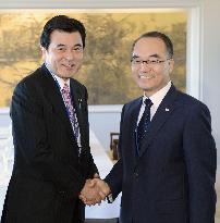 Japan, S. Korea finance chiefs