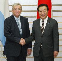 Japan, Luxemburg PM