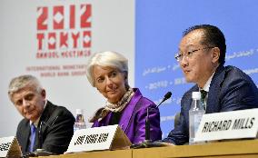 IMF's Lagarde, WB's Kim, Development Committee's Belka