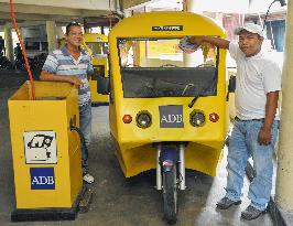E-tricycle in Philippines