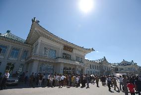 Popular noodle restaurant in Pyongyang