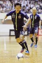Japan futsal team draw with Brazil