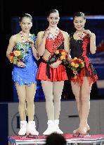 Women medalists at Skate Canada