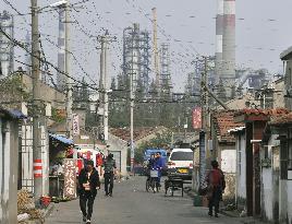 Chemical plants in Ningbo