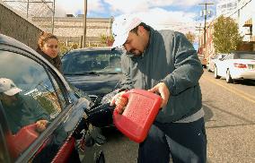 Aftermath of Hurricane Sandy in U.S.