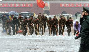 Snow in Beijing