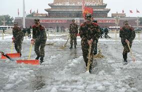 Snow in Beijing