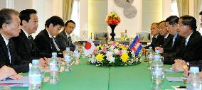 Japanese PM Noda in Laos