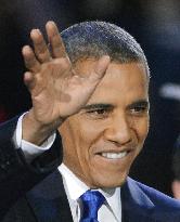 Obama reelected U.S. president