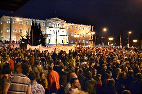 Protest in Greece