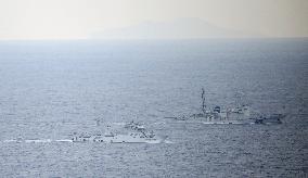China vessels near Senkakus for 20th day