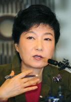 S. Korea presidential contender Park