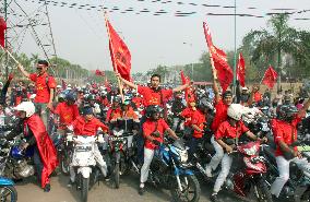 Demonstration in Indonesia