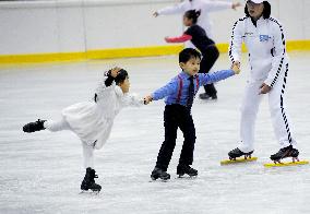 Ice-skating rink in Pyongyang