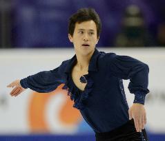 Chan at top of Cup of Russia after short program