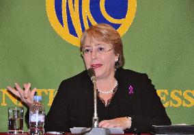 U.N. Women chief Bachelet