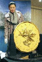100-kg Canadian gold coin